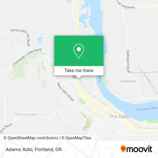 Adams Auto map