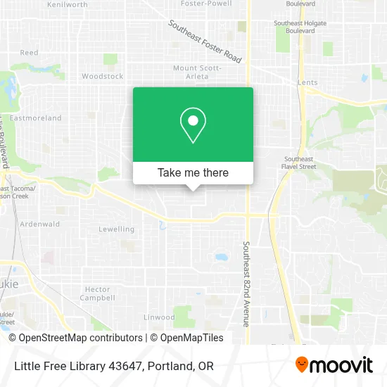 Little Free Library 43647 map