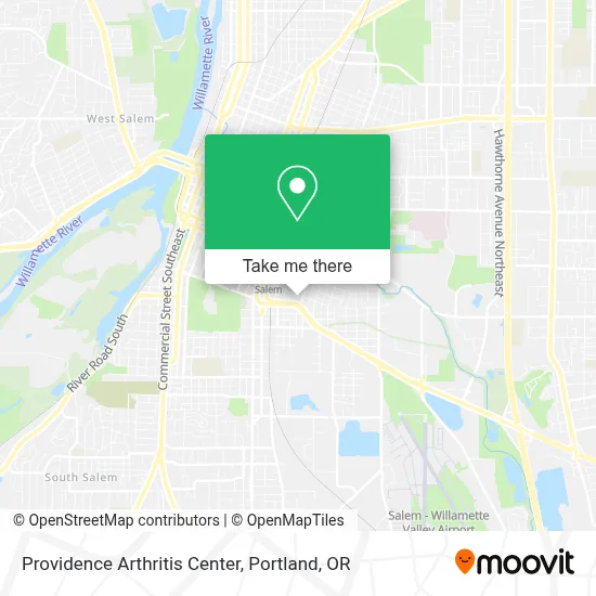 Providence Arthritis Center map