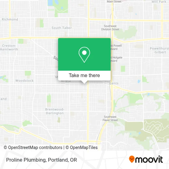 Proline Plumbing map