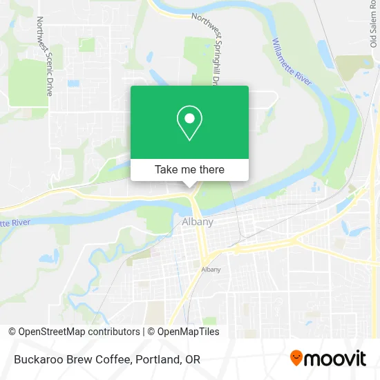 Buckaroo Brew Coffee map