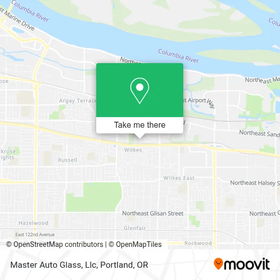 Master Auto Glass, Llc map