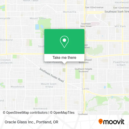 Oracle Glass Inc. map