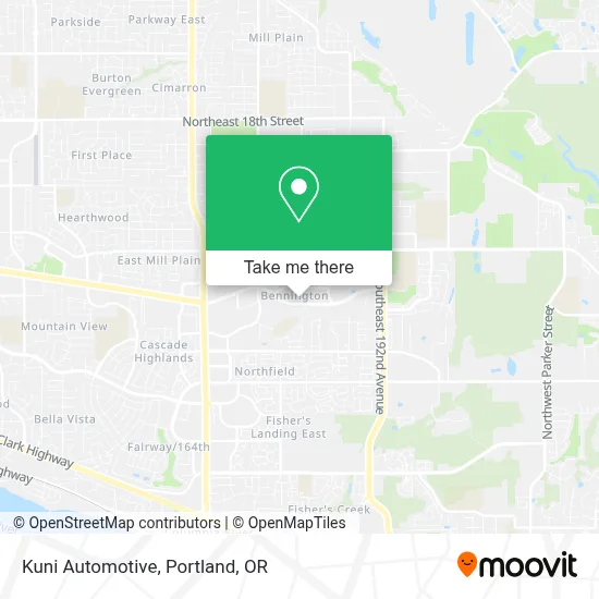 Kuni Automotive map