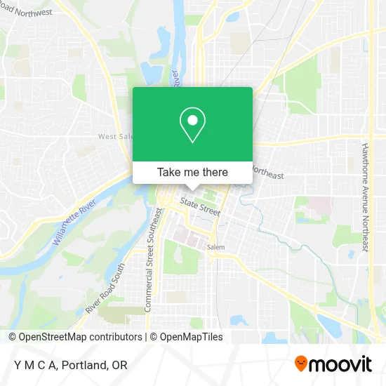 Y M C A map