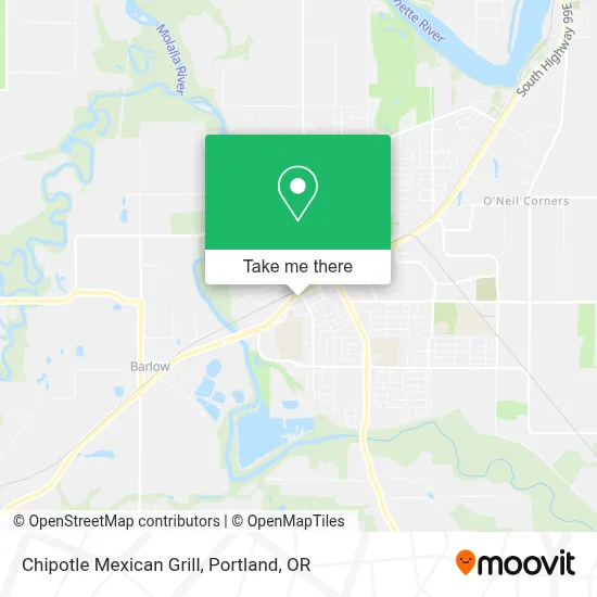 Chipotle Mexican Grill map