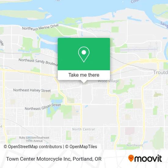 Town Center Motorcycle Inc map