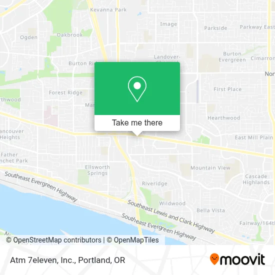 Atm 7eleven, Inc. map