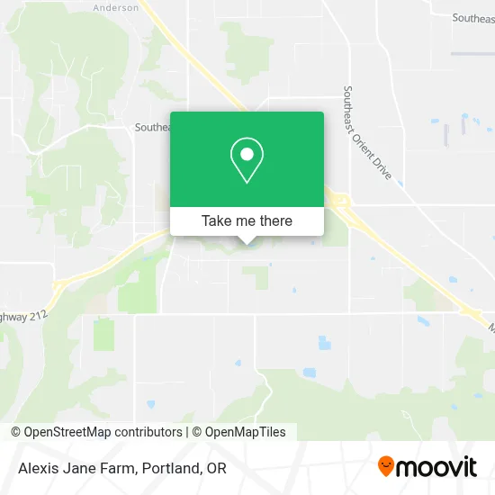Alexis Jane Farm map