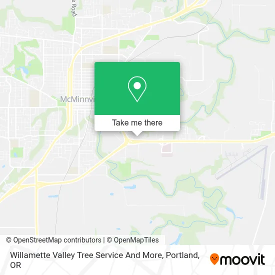 Willamette Valley Tree Service And More map
