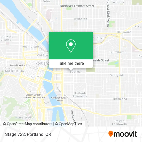 Stage 722 map