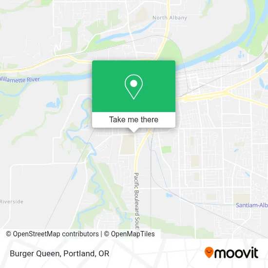 Burger Queen map