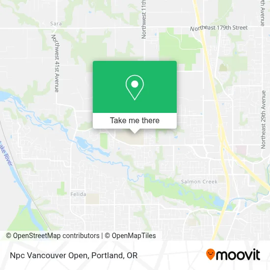 Npc Vancouver Open map