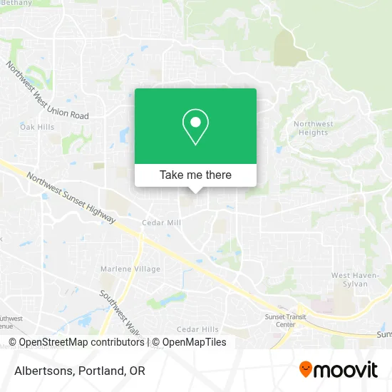 Albertsons map