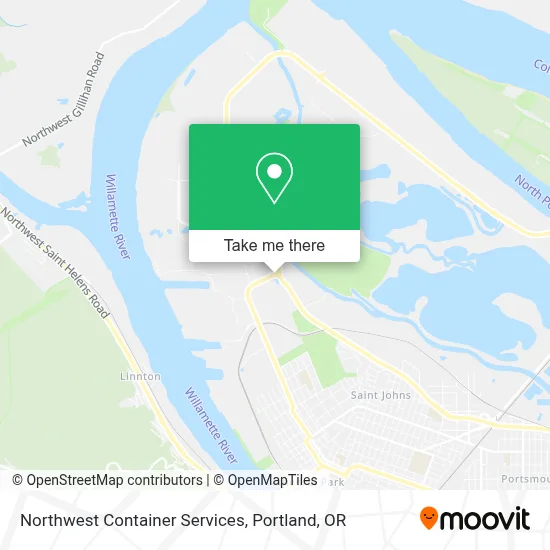 Northwest Container Services map