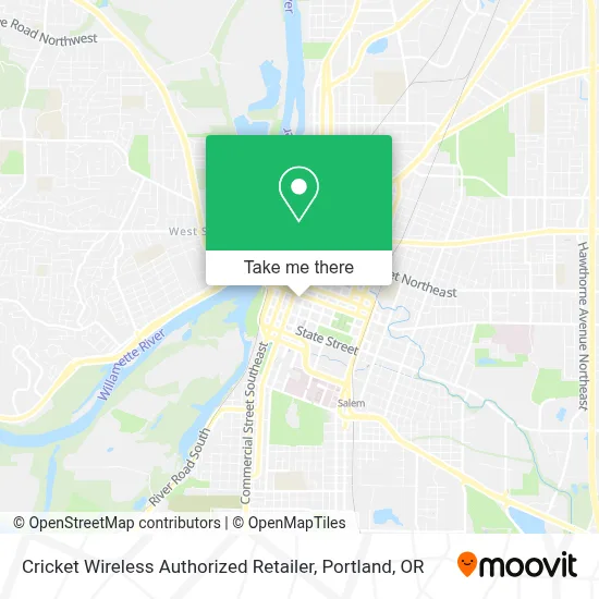 Cricket Wireless Authorized Retailer map