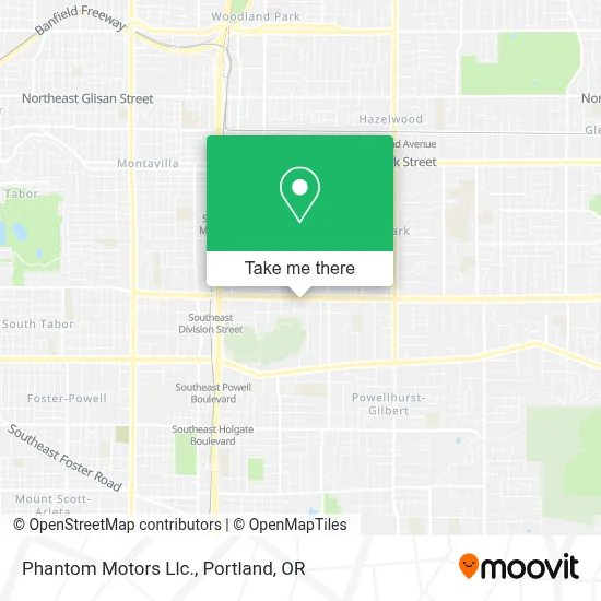 Phantom Motors Llc. map