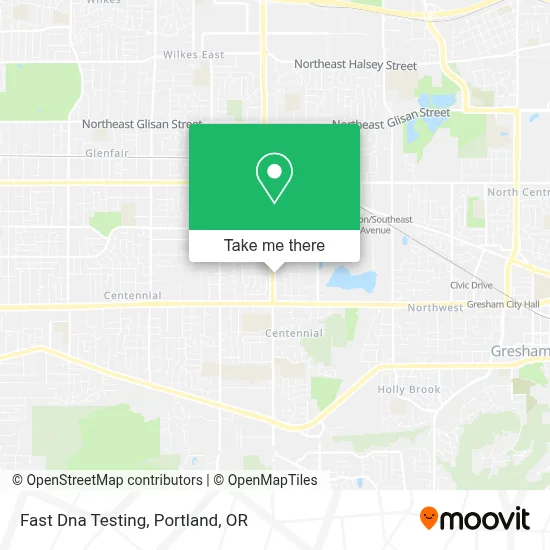 Fast Dna Testing map