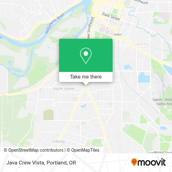 Java Crew Vista map