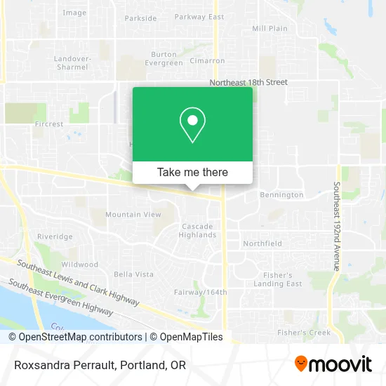 Roxsandra Perrault map