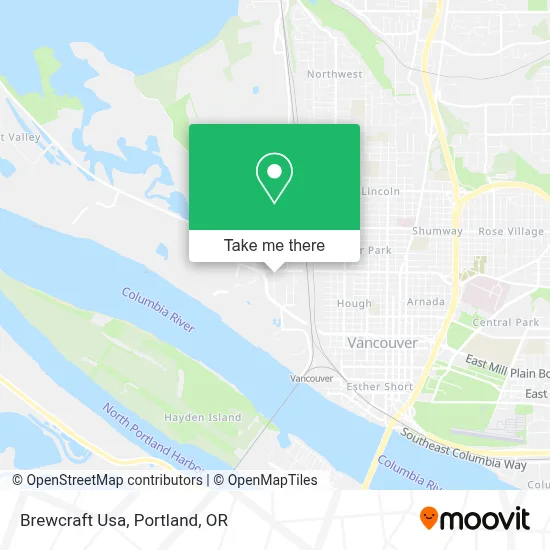 Brewcraft Usa map