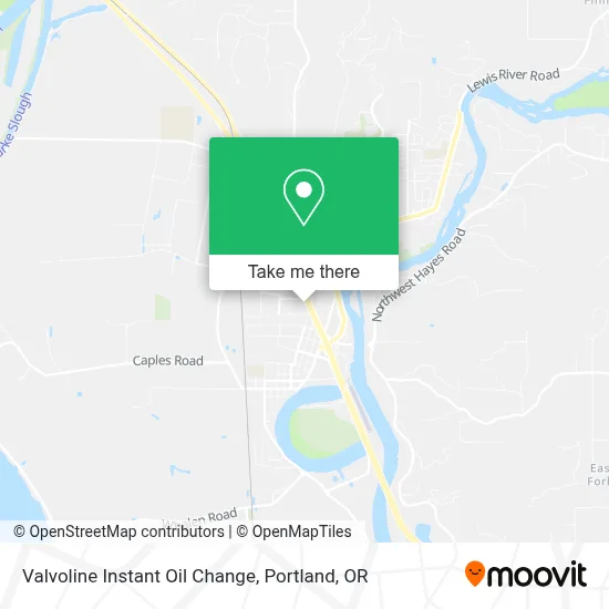 Valvoline Instant Oil Change map