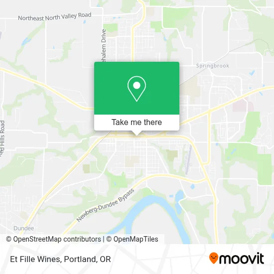Et Fille Wines map