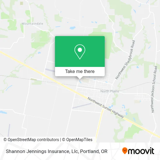 Shannon Jennings Insurance, Llc map