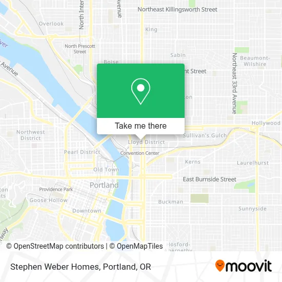 Stephen Weber Homes map