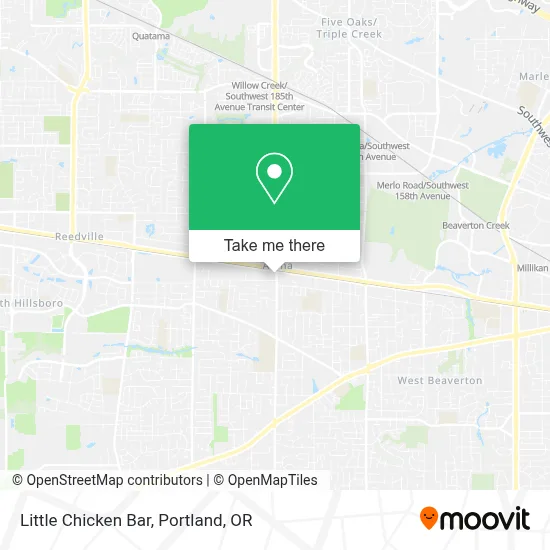 Little Chicken Bar map