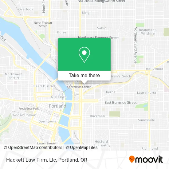 Hackett Law Firm, Llc map