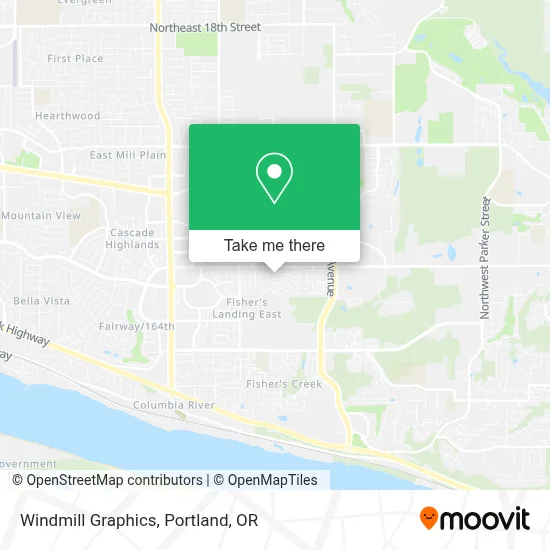 Windmill Graphics map