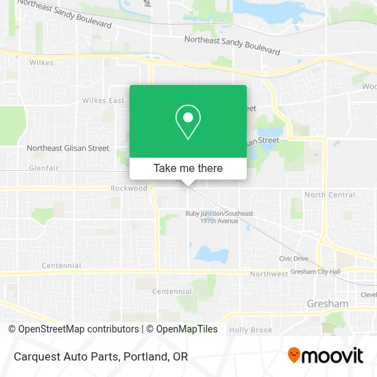 Carquest Auto Parts map