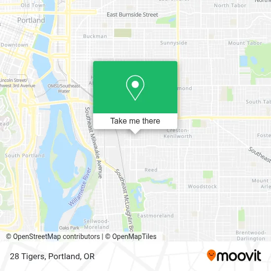 28 Tigers map