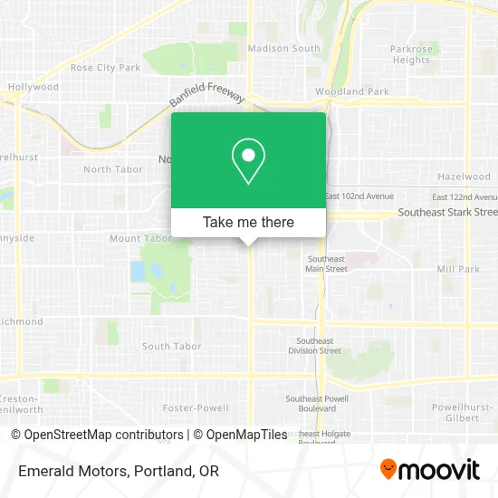 Emerald Motors map