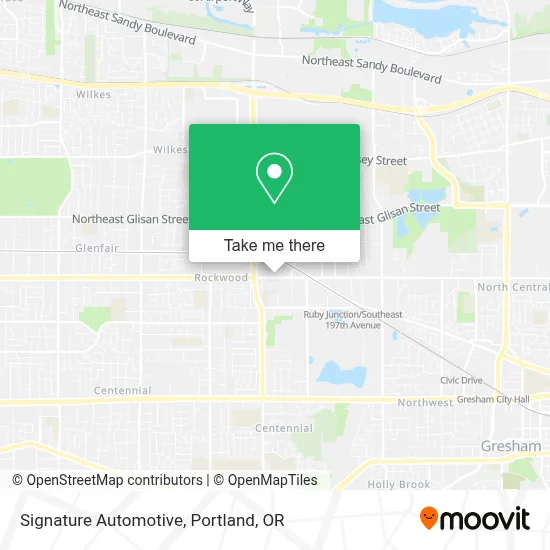 Signature Automotive map