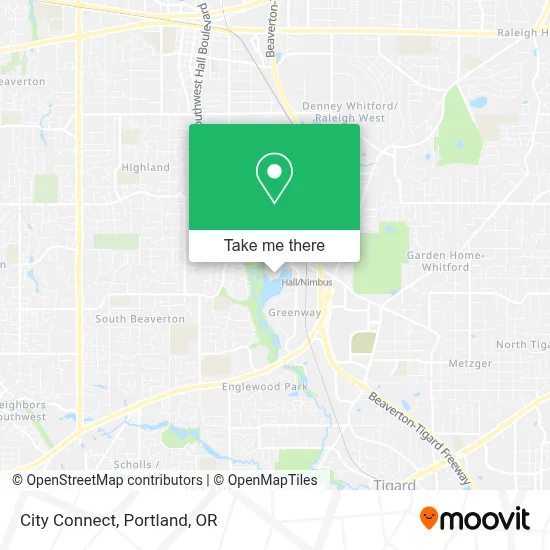 City Connect map