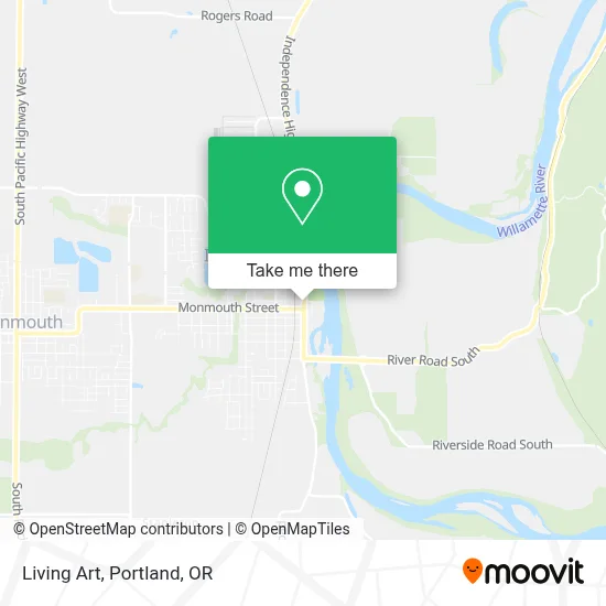 Living Art map