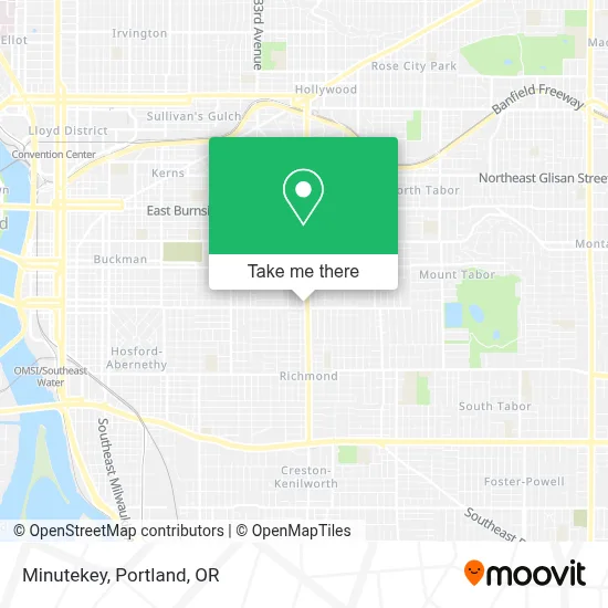 Minutekey map