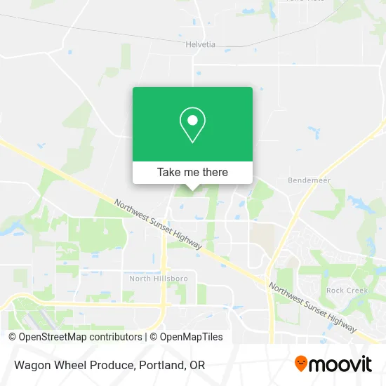 Wagon Wheel Produce map