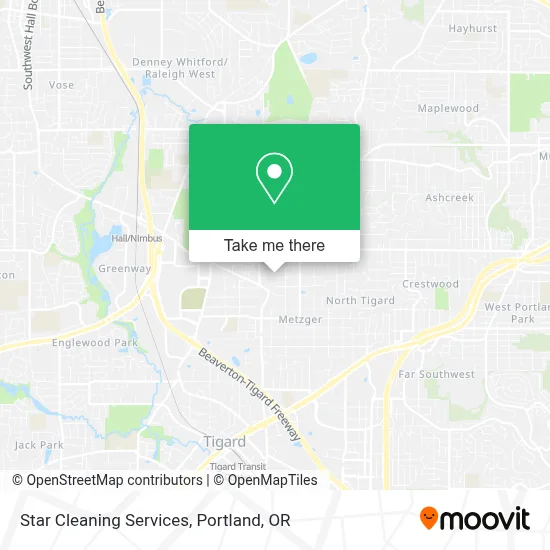 Star Cleaning Services map