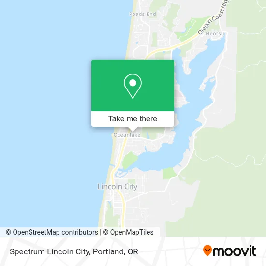 Spectrum Lincoln City map