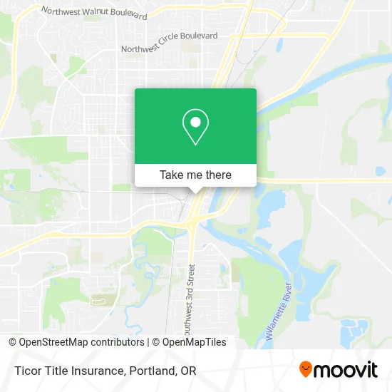 Ticor Title Insurance map