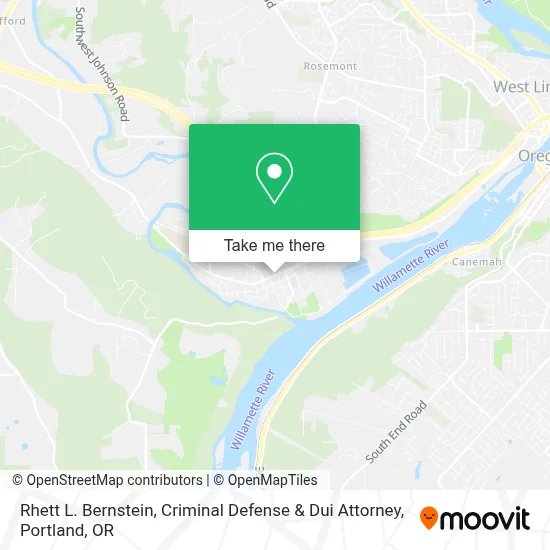 Rhett L. Bernstein, Criminal Defense & Dui Attorney map