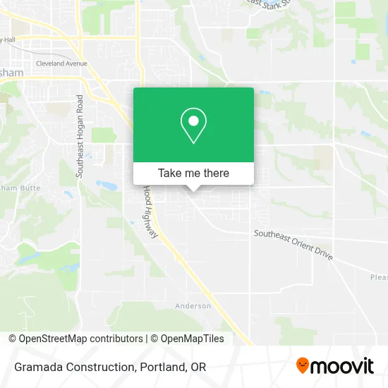 Gramada Construction map