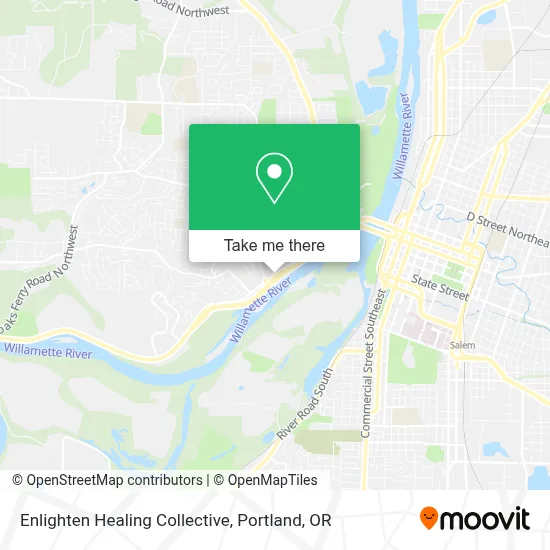 Enlighten Healing Collective map