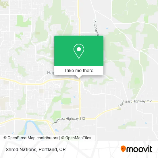 Shred Nations map