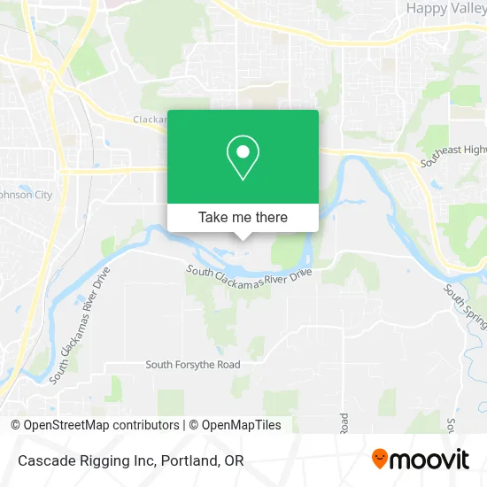 Cascade Rigging Inc map