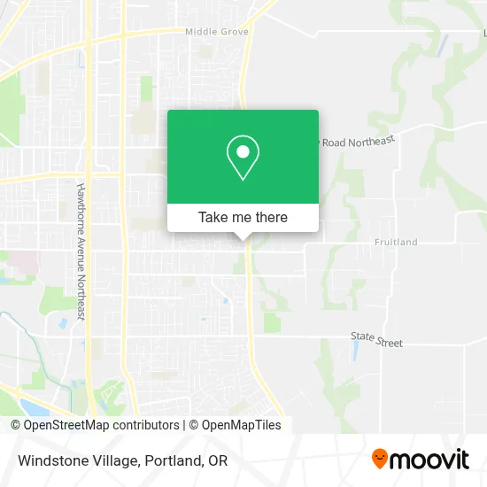 Windstone Village map