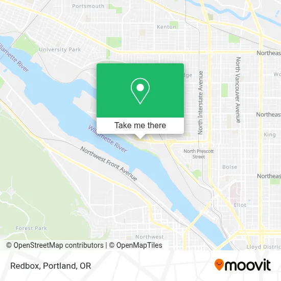 Redbox map